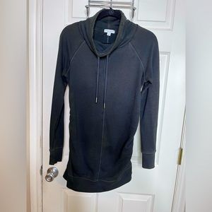 XS Liz Lange Maternity Sweatshirt BLK